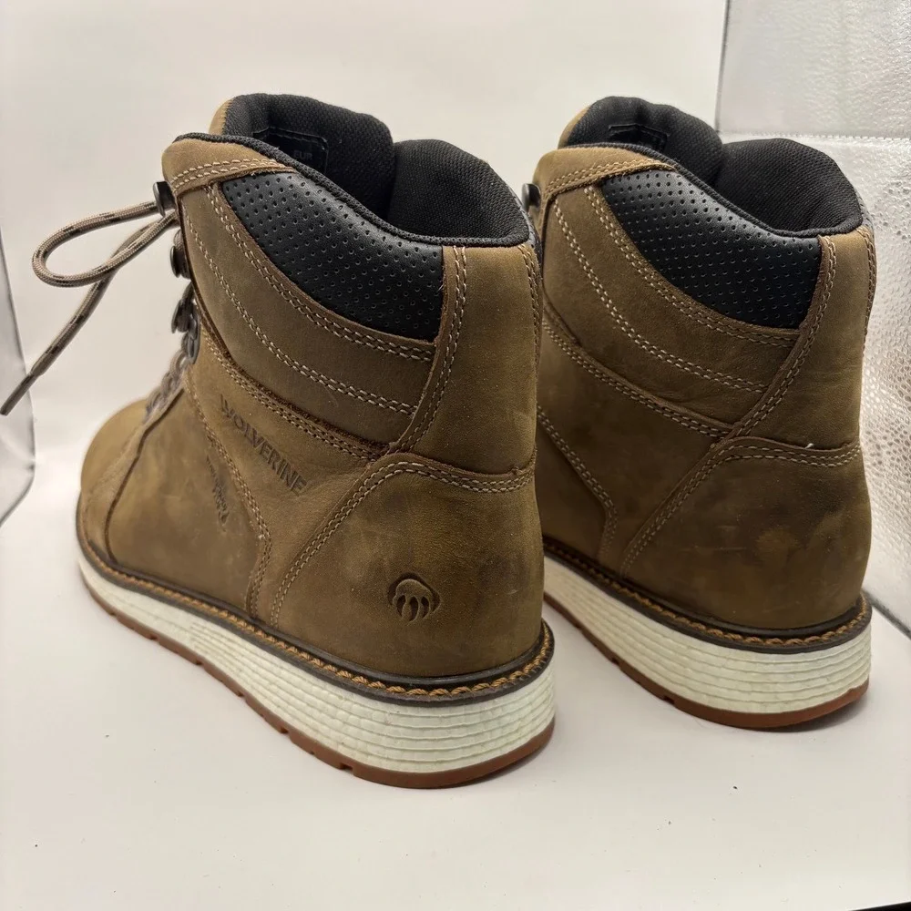 Wolverine Mens I-90 EPX Waterproof Plus Brown Leather Work Boots W880185 9.5M